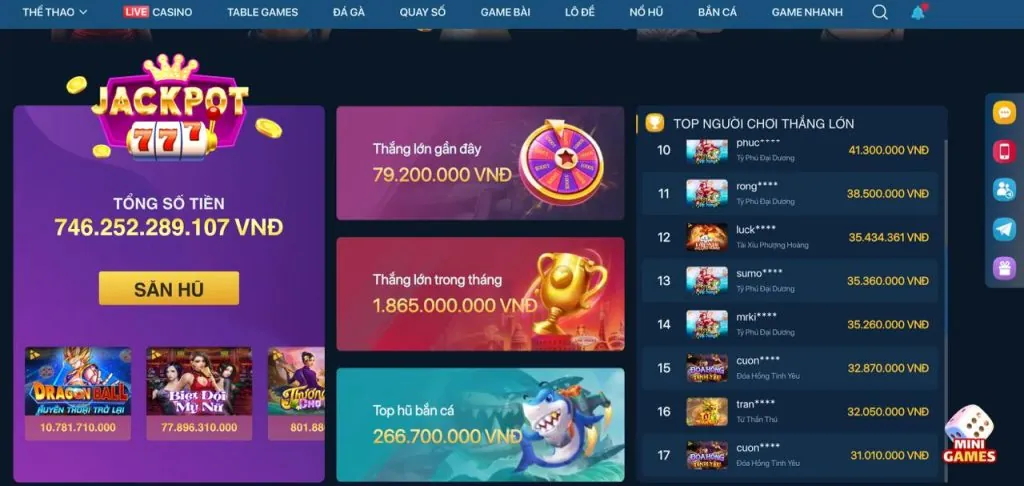 Chương trình VIP bắn cá tại 888p
